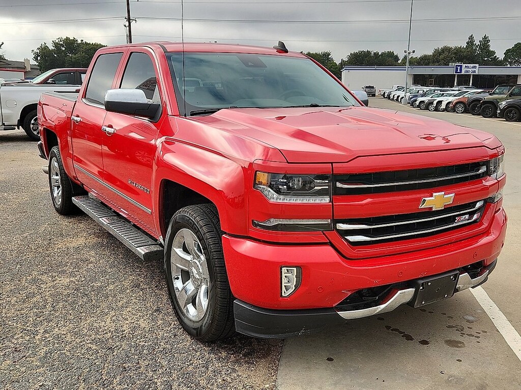 Used 2018 Chevrolet Silverado 1500 LTZ w/2LZ Truck Crew Cab