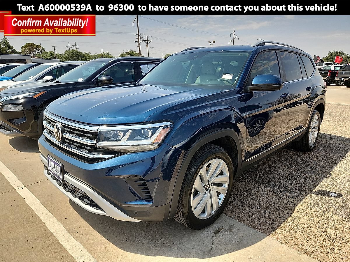 Used 2021 Volkswagen Atlas 3.6L V6 SEL 4MOTION