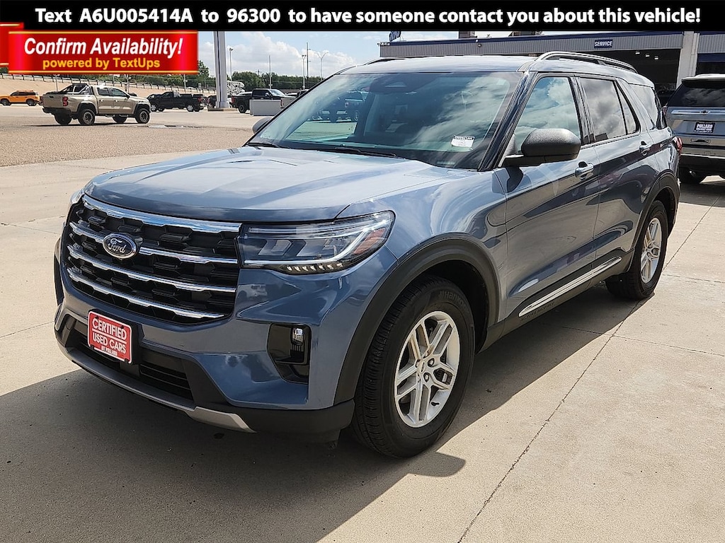 Certified 2025 Ford Explorer Active SUV