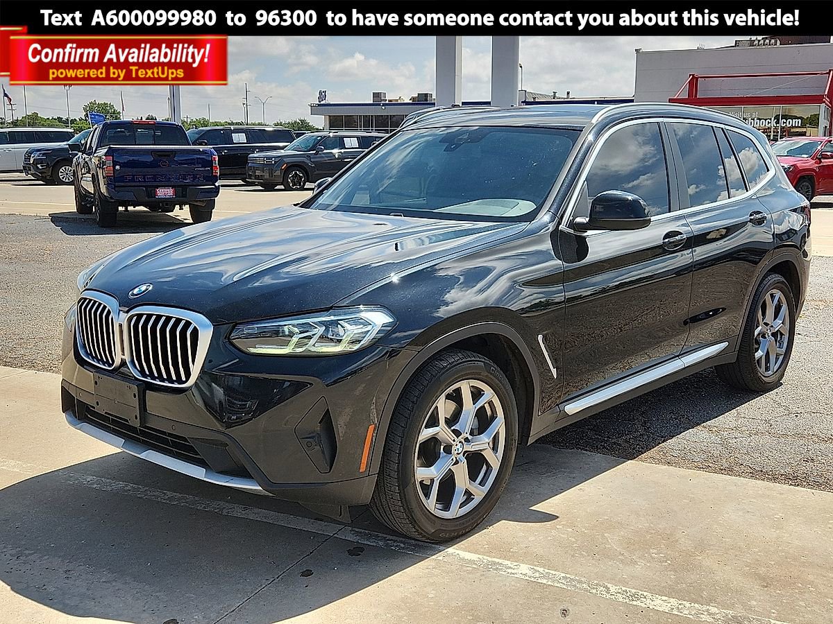 Used 2022 BMW X3 sDrive30i