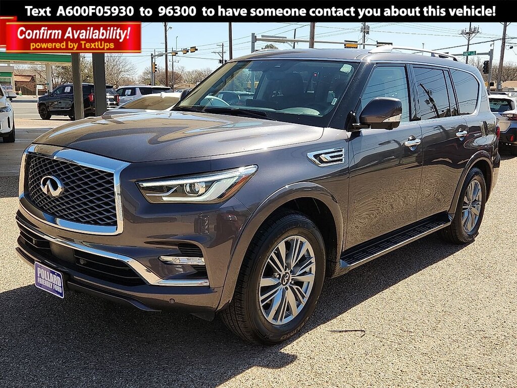 Used 2024 INFINITI QX80 LUXE SUV
