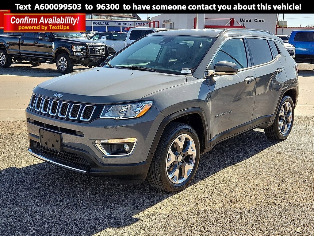 Used 2021 Jeep Compass Limited SUV