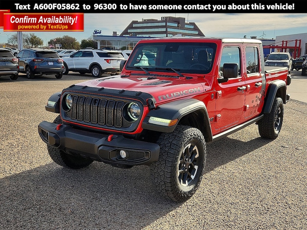 Used 2024 Jeep Gladiator Rubicon Truck Crew Cab