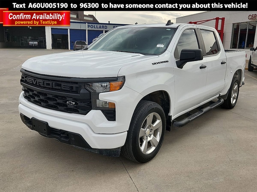 Used 2025 Chevrolet Silverado 1500 Custom Truck Crew Cab