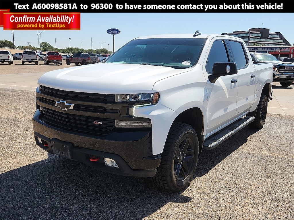 Used 2021 Chevrolet Silverado 1500 LT Trail Boss Truck Crew Cab
