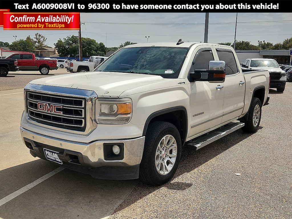 Used 2015 GMC Sierra 1500 SLT Crew Cab Value Package Truck Crew Cab