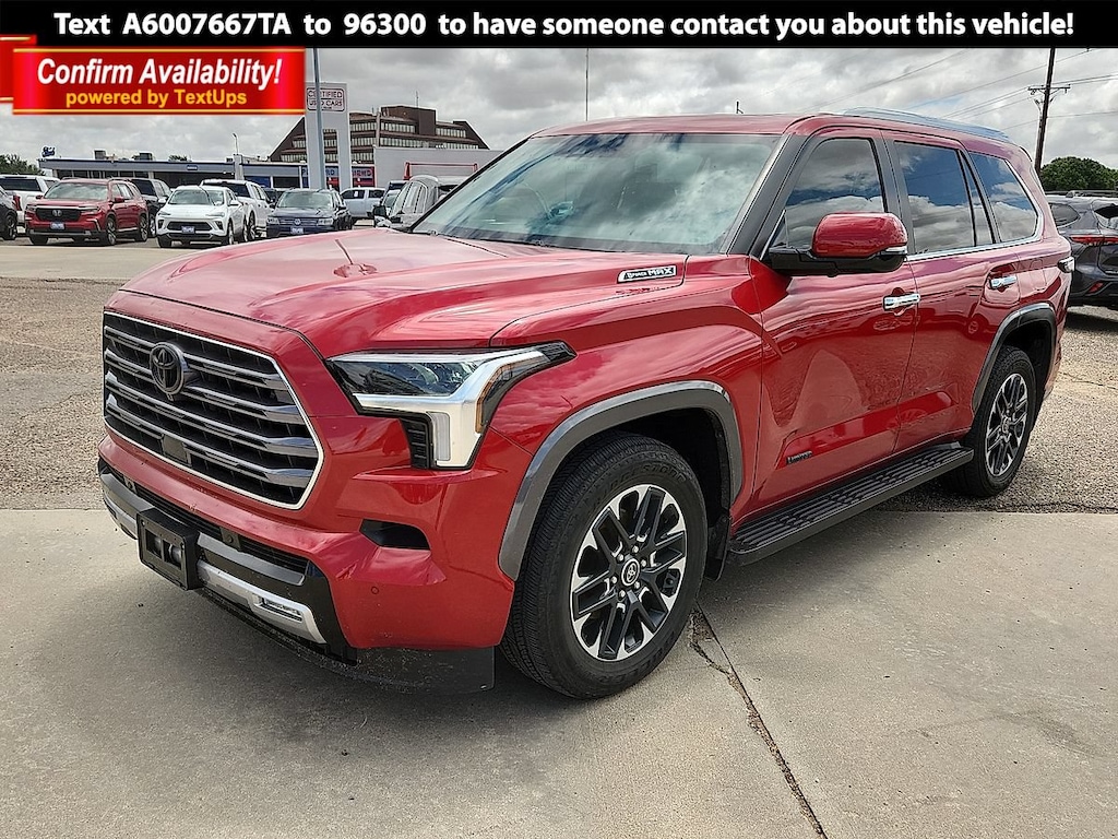Used 2024 Toyota Sequoia Limited SUV