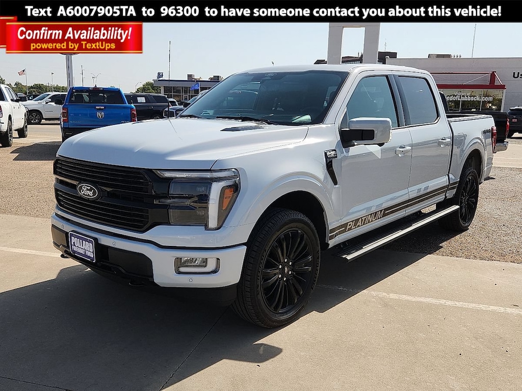 Certified 2025 Ford F-150 Platinum Truck SuperCrew Cab