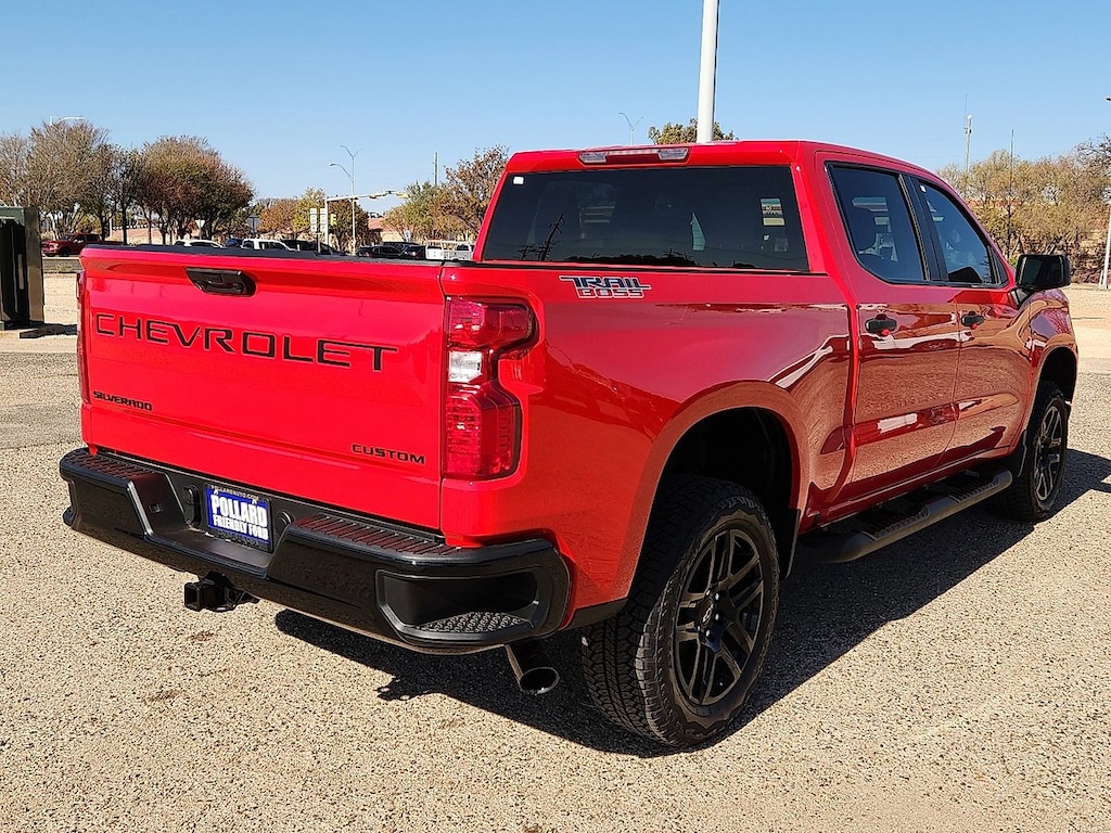 Used 2025 Chevrolet Silverado 1500 Custom Trail Boss Truck Crew Cab
