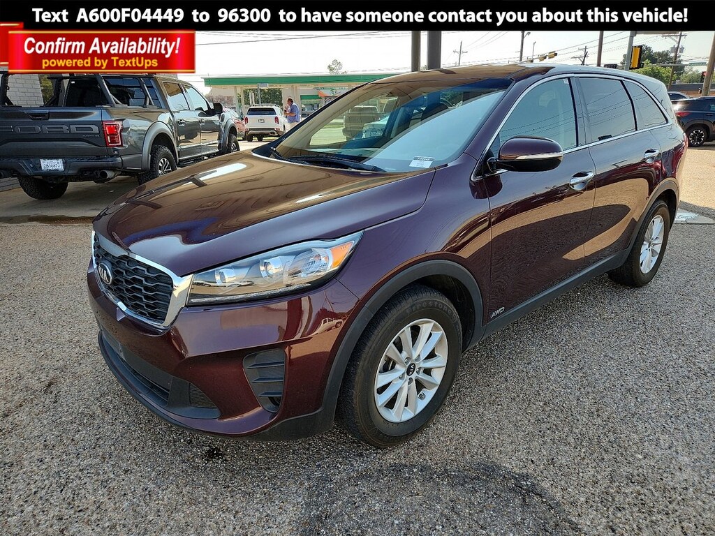 Used 2020 Kia Sorento For Sale at Pollard Used Cars VIN