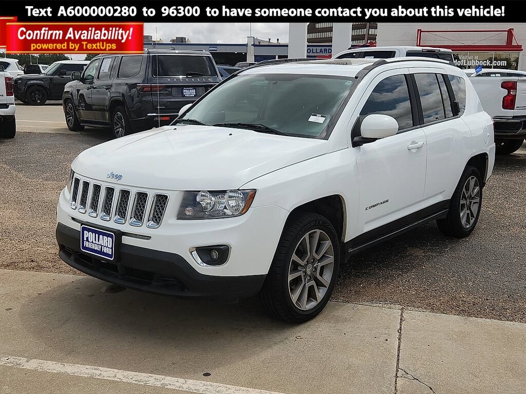 Used 2016 Jeep Compass Latitude 4x4 SUV