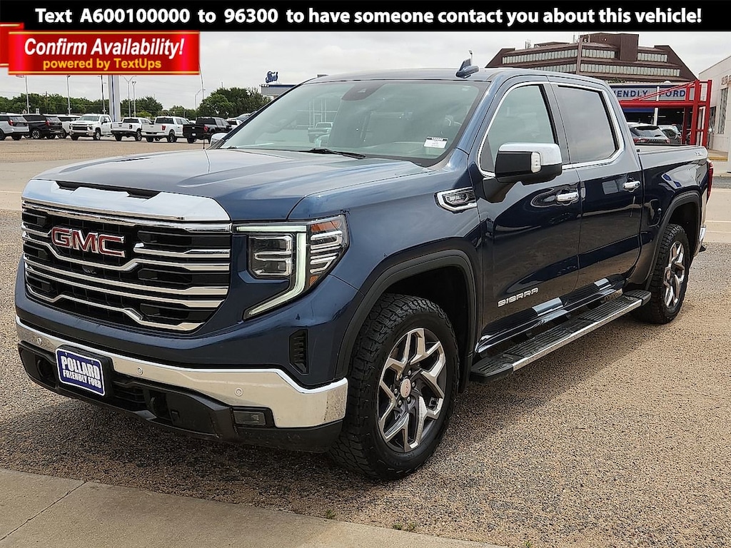 Used 2022 GMC Sierra 1500 SLT Truck Crew Cab
