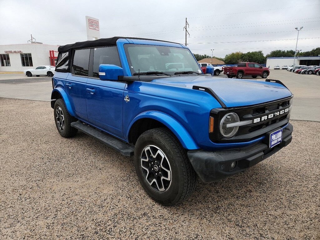 Used 2022 Ford Bronco For Sale at Pollard Used Cars VIN