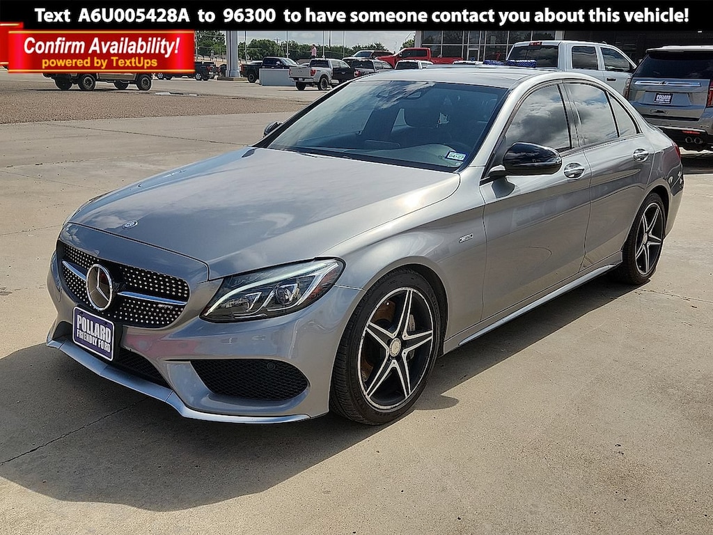 Used 2016 Mercedes-Benz C-Class C 450 AMG 4MATIC Sedan