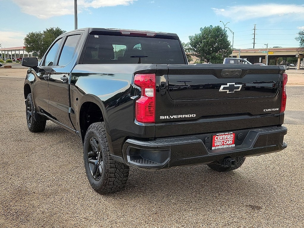 Used 2023 Chevrolet Silverado 1500 Custom Trail Boss Truck Crew Cab