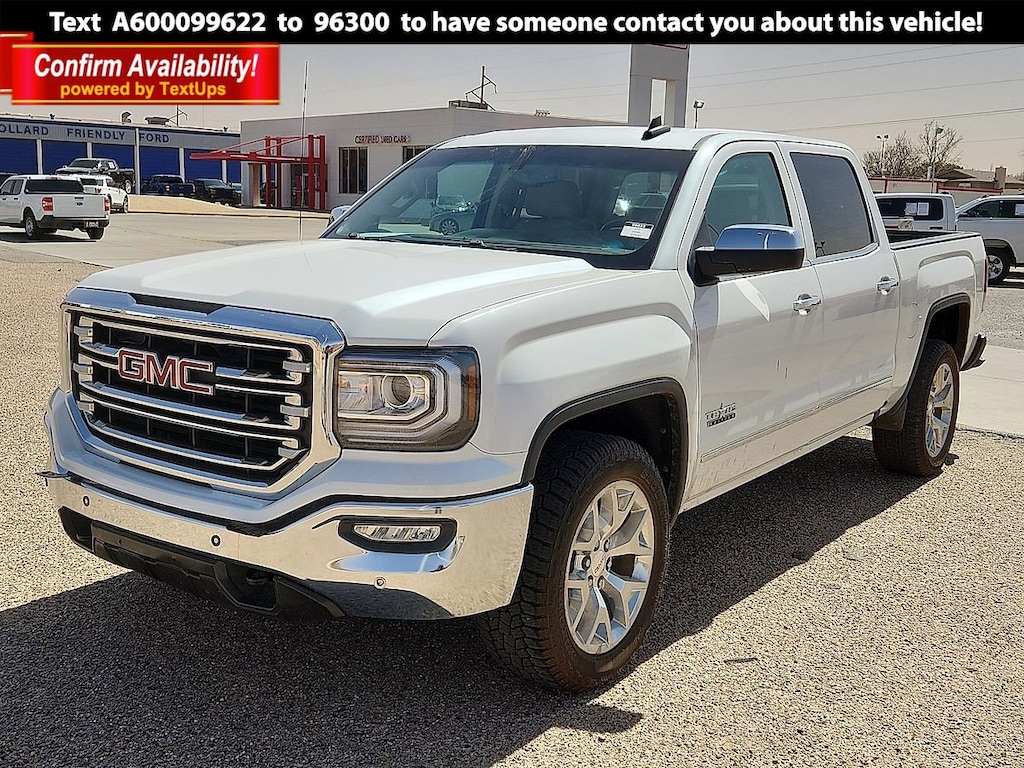 Used 2017 GMC Sierra 1500 SLT Truck Crew Cab