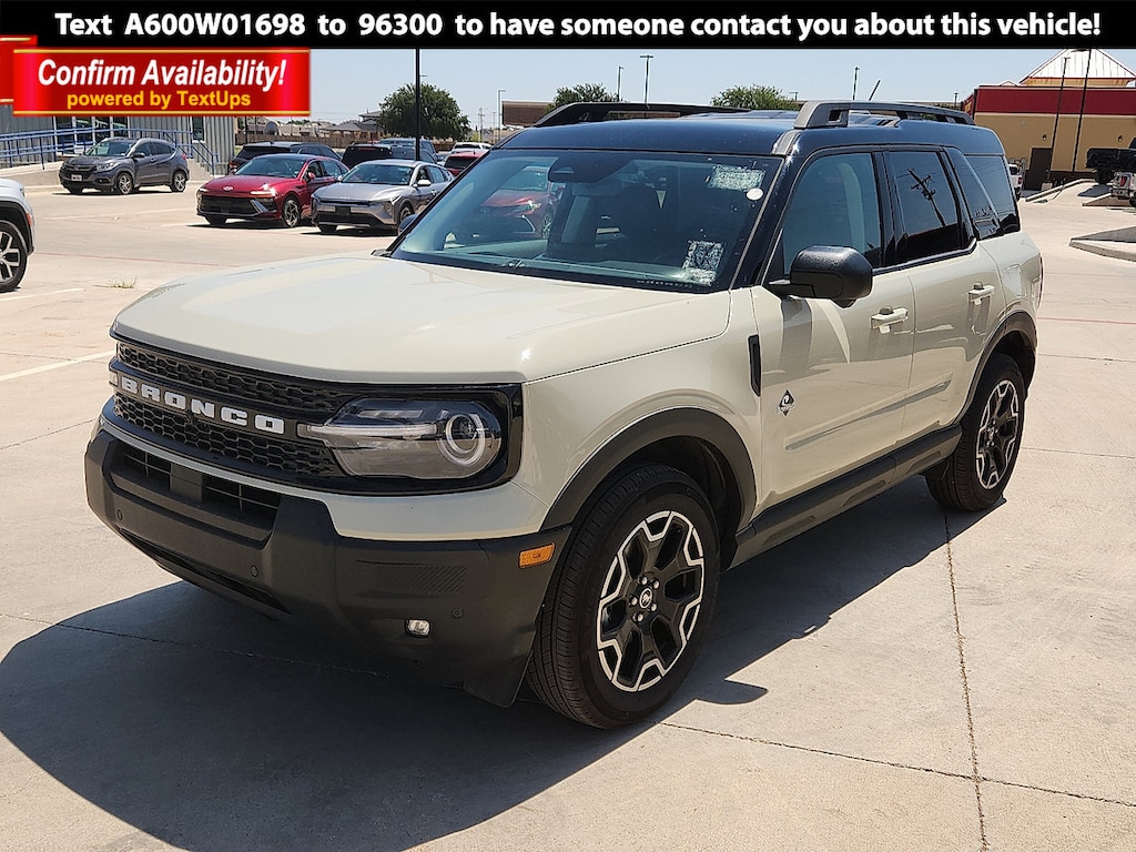 Certified 2025 Ford Bronco Sport Outer Banks SUV