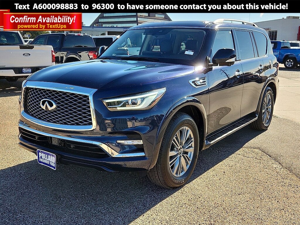 Used 2022 INFINITI QX80 LUXE SUV