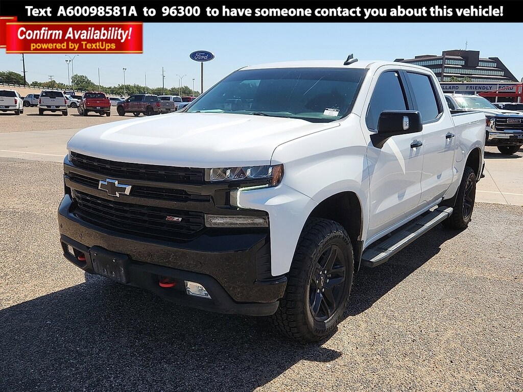 Used 2021 Chevrolet Silverado 1500 LT Trail Boss Truck Crew Cab
