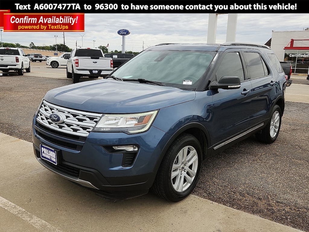 Used 2019 Ford Explorer XLT SUV
