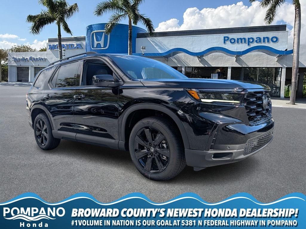New 2025 Honda Pilot Black Edition SUV