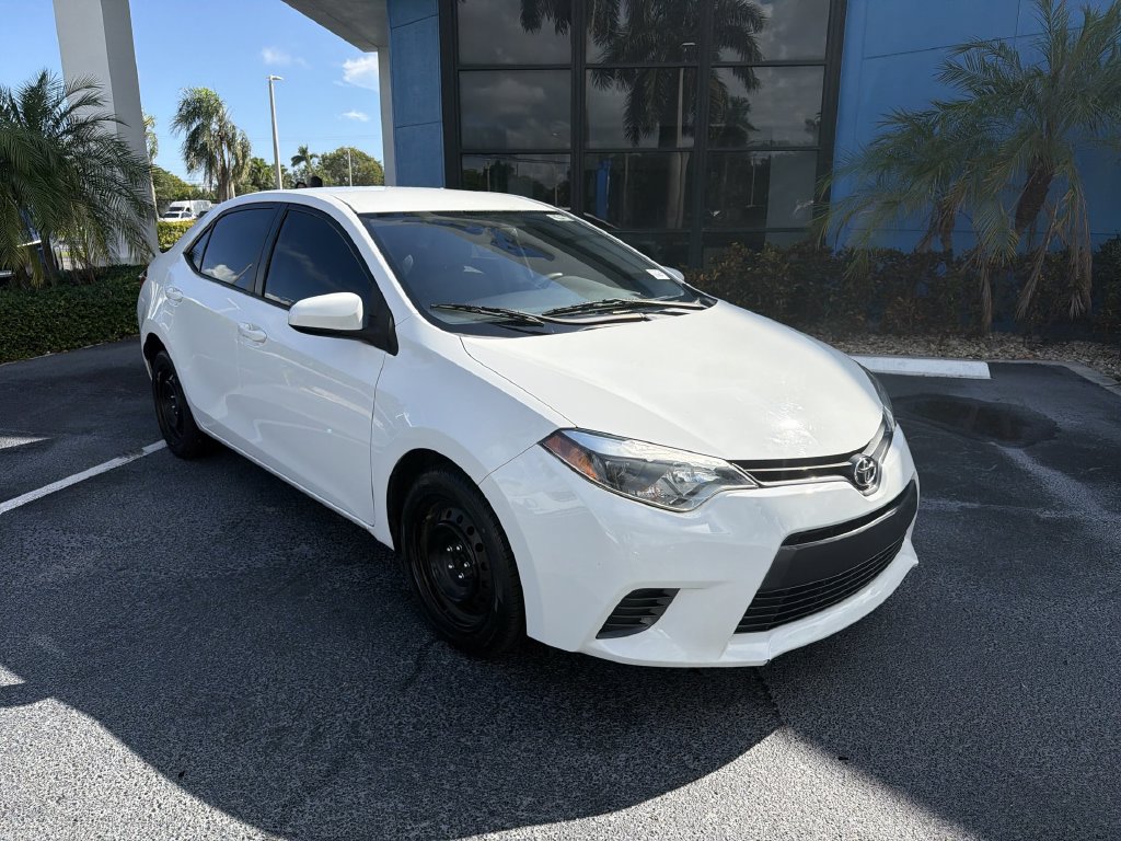 Used 2016 Toyota Corolla LE with VIN 5YFBURHEXGP514147 for sale in Pompano Beach, FL