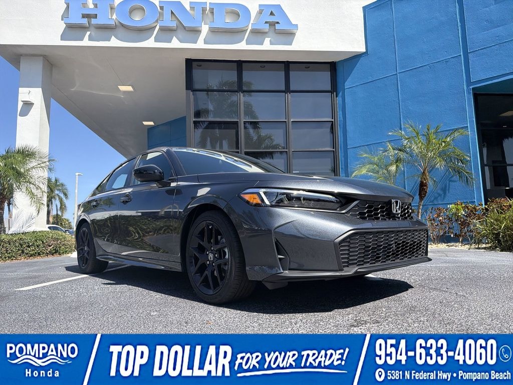 New 2026 Honda Civic Sport Sedan