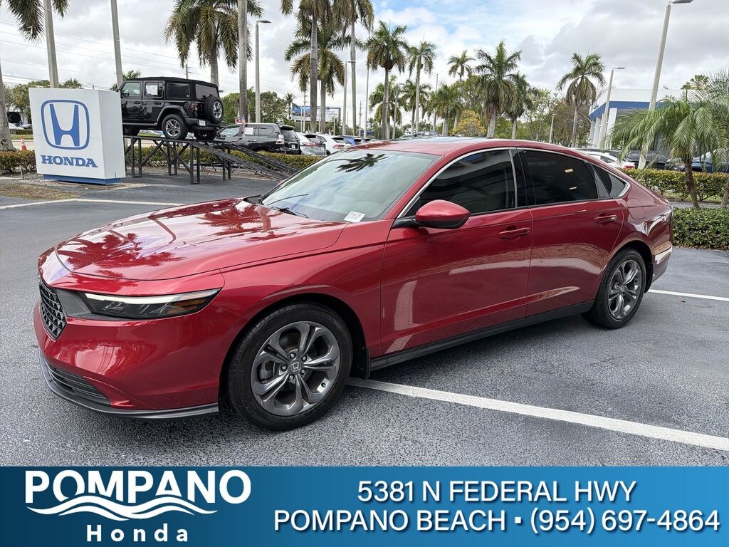 Certified 2024 Honda Accord EX Sedan