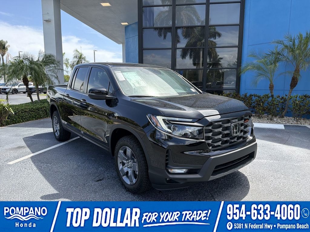 New 2025 Honda Ridgeline TrailSport Truck Crew Cab
