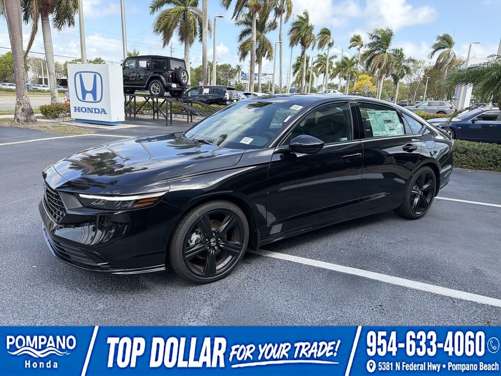 New 2026 Honda Accord Hybrid Sport Sedan