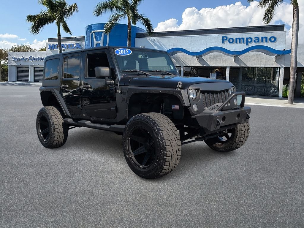 Used 2015 Jeep Wrangler Unlimited Sport SUV