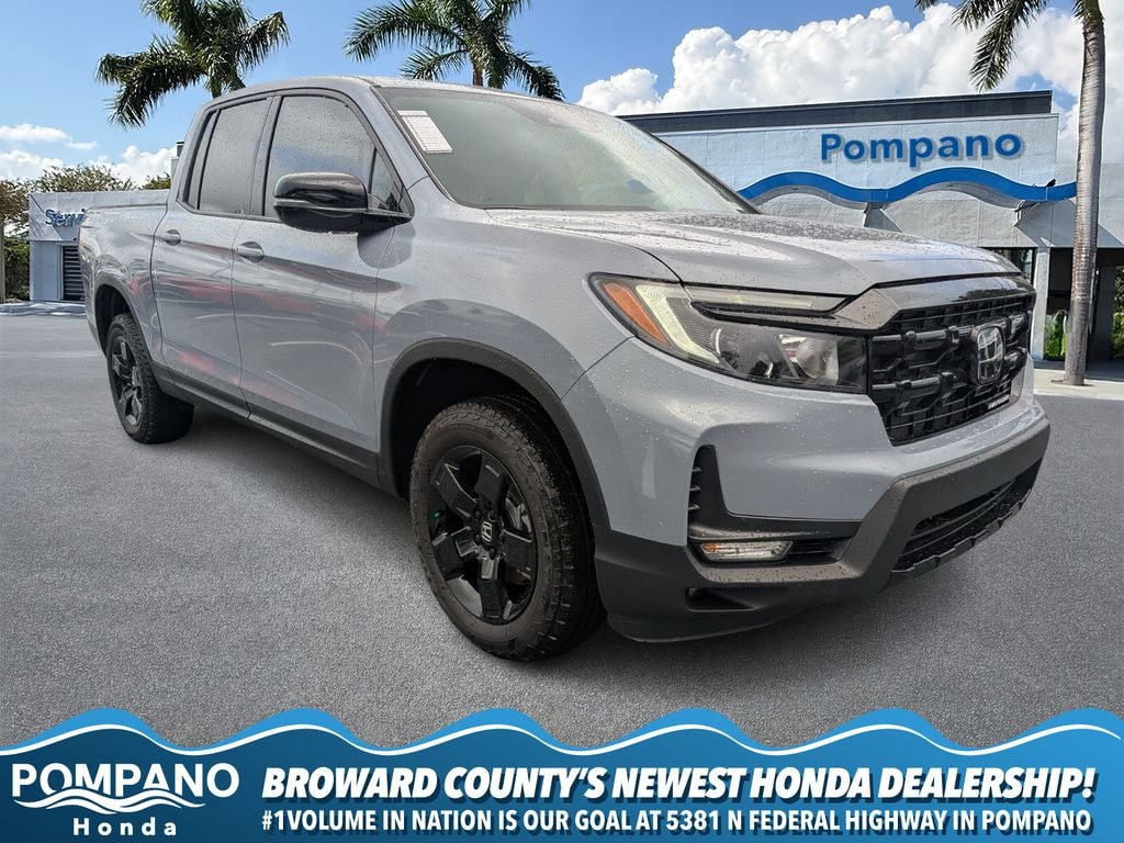New 2025 Honda Ridgeline Black Edition Truck