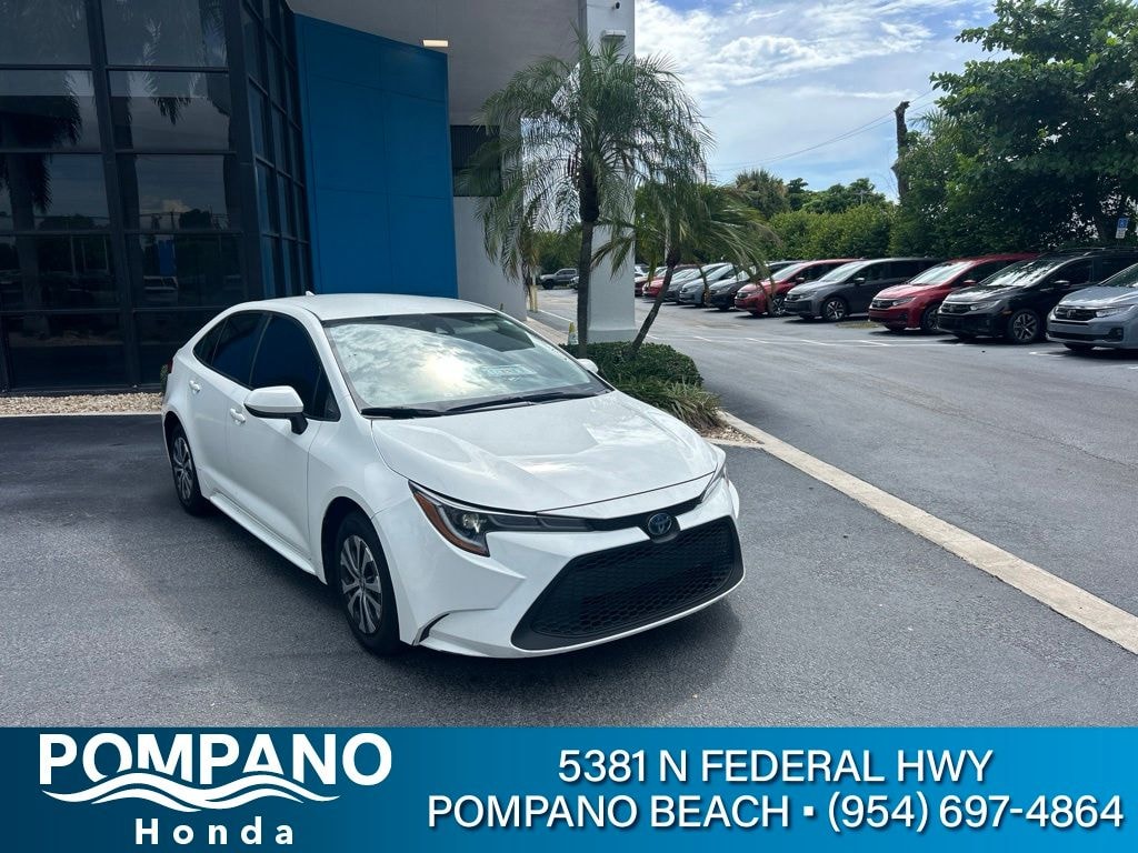 Used 2022 Toyota Corolla Hybrid LE Sedan