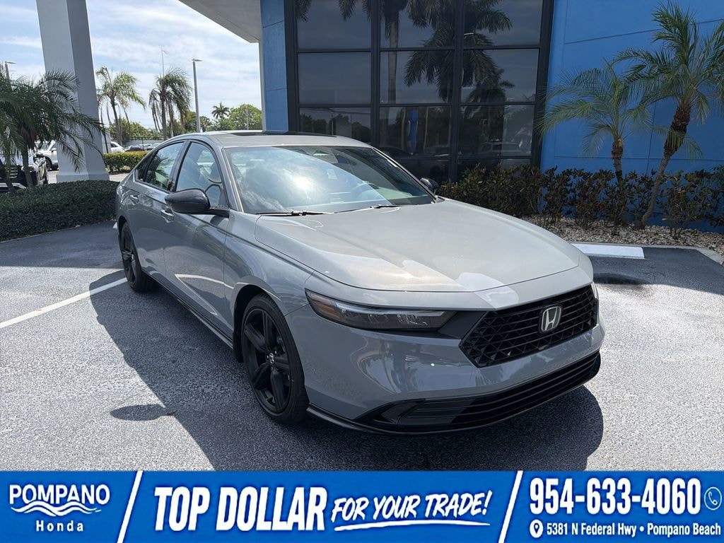 New 2026 Honda Accord Hybrid Sport-L Sedan