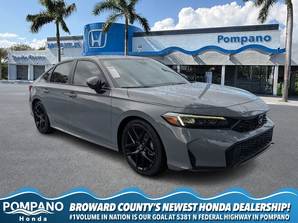 New 2026 Honda Civic Sport Sedan