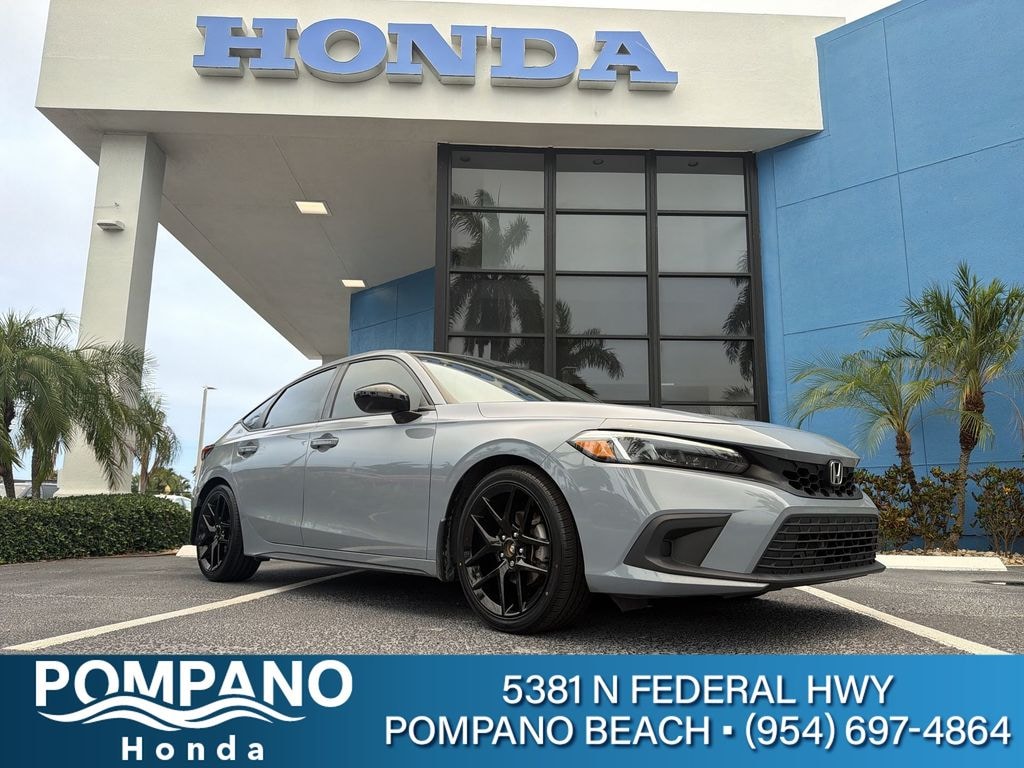 Certified 2024 Honda Civic Sport Hatchback