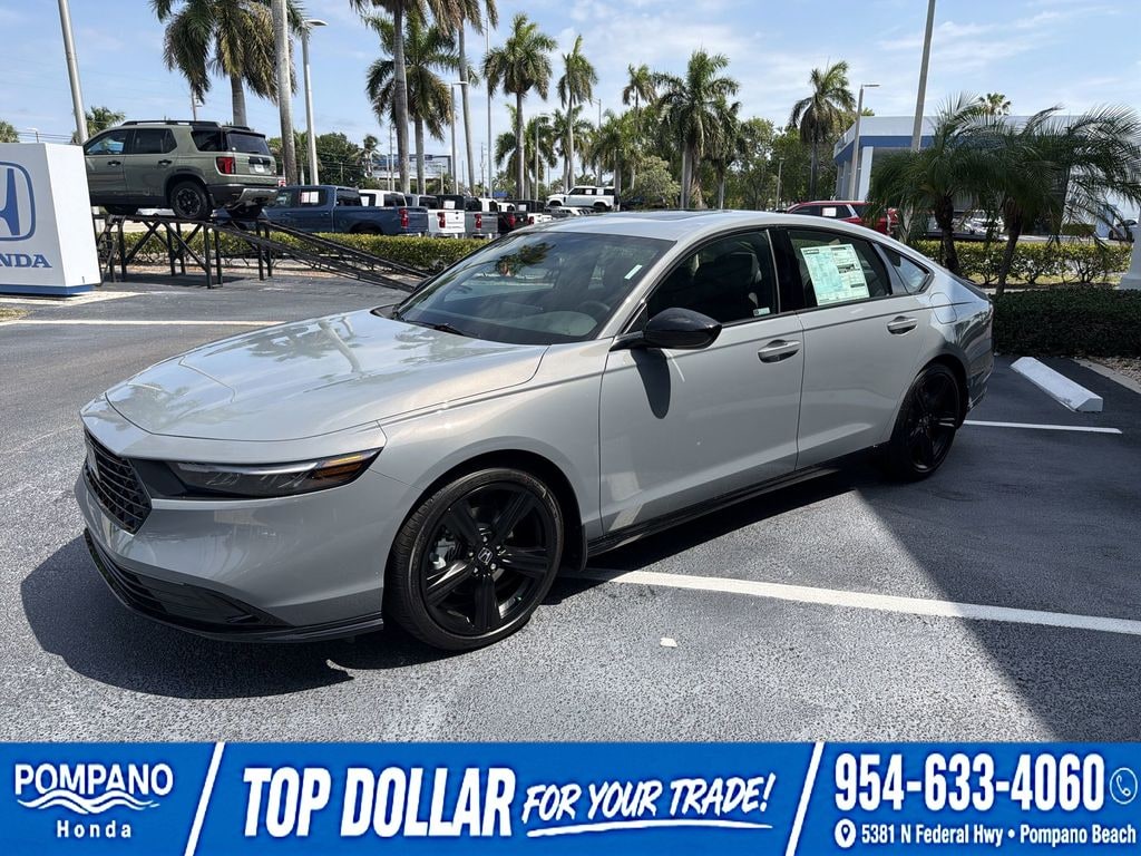 New 2026 Honda Accord Hybrid Sport-L Sedan