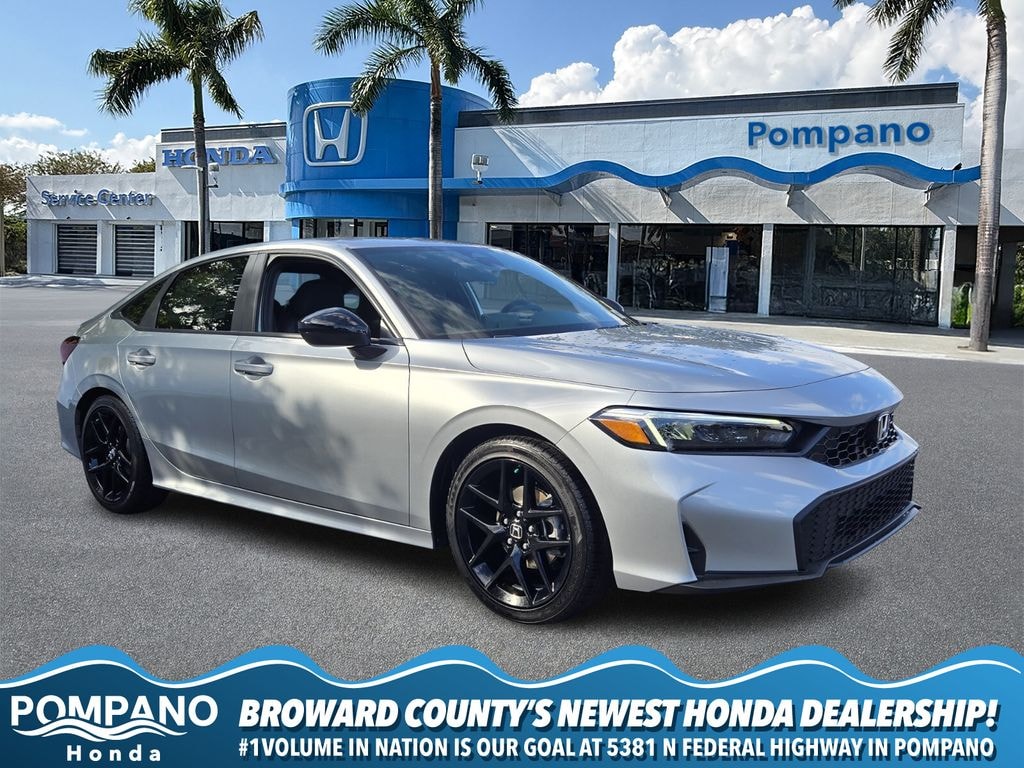 New 2026 Honda Civic Sport Sedan