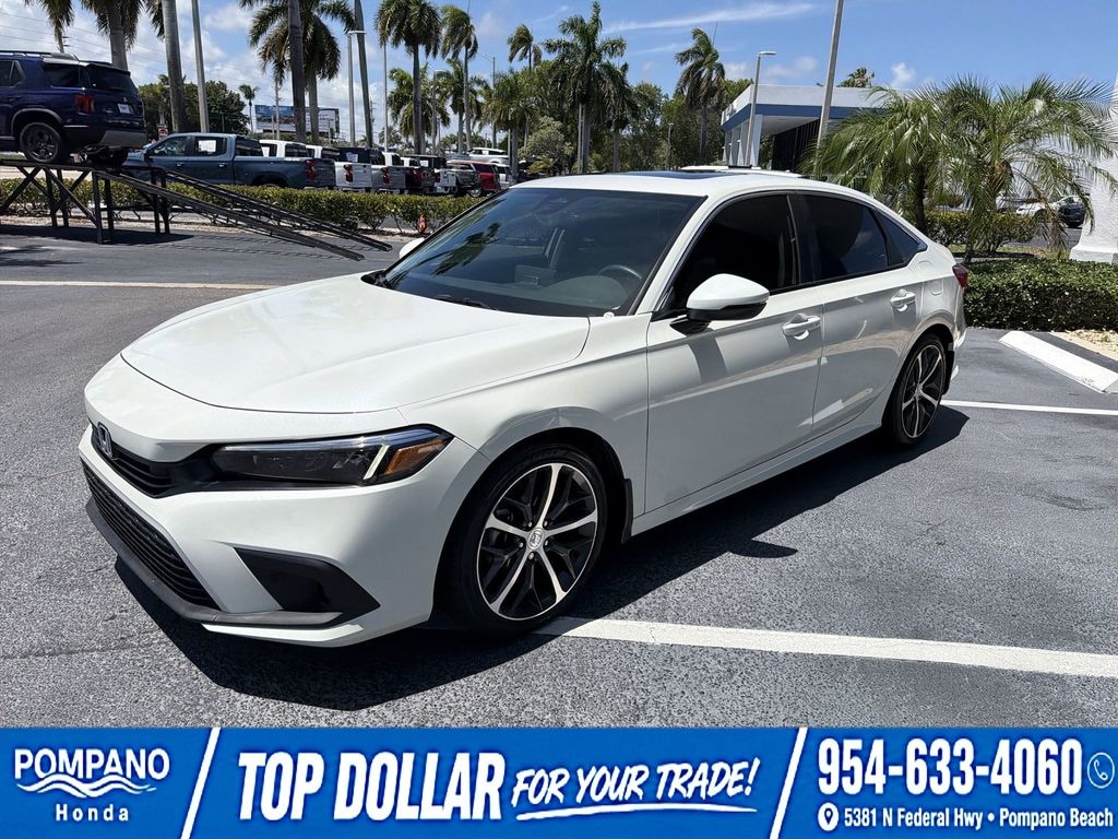 Certified 2024 Honda Civic Touring Sedan