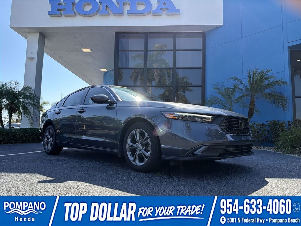 Certified 2024 Honda Accord EX Sedan