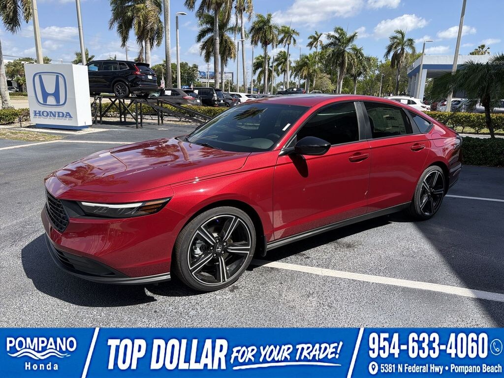 New 2026 Honda Accord Hybrid Sport-L Sedan