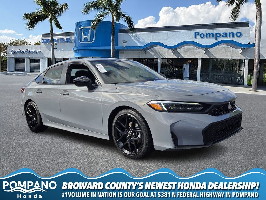 New 2026 Honda Civic Sport Sedan