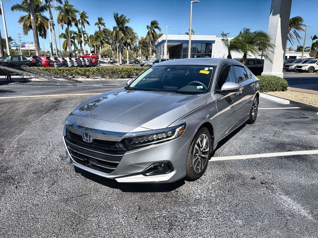 Certified 2021 Honda Accord Hybrid EX Sedan