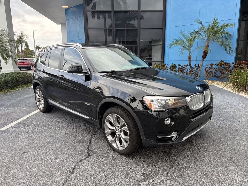 Used 2016 BMW X3 xDrive28i with VIN 5UXWX9C52G0D79659 for sale in Pompano Beach, FL