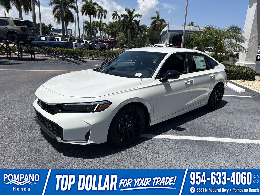 New 2026 Honda Civic Sport Sedan