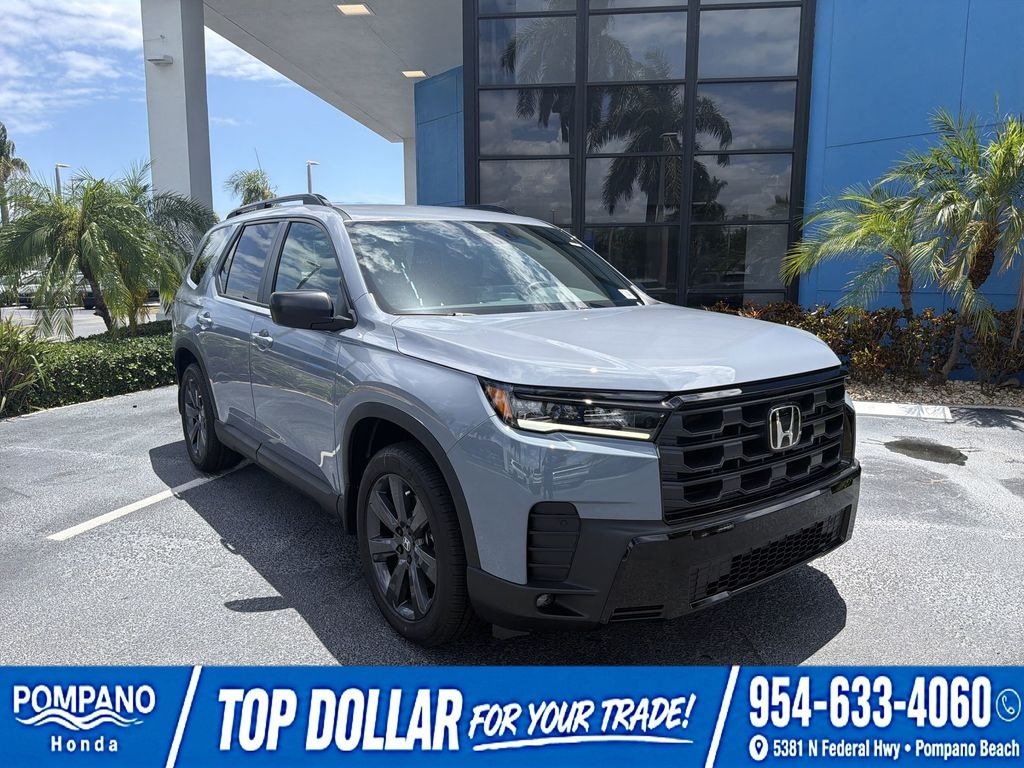 New 2026 Honda Pilot Sport SUV