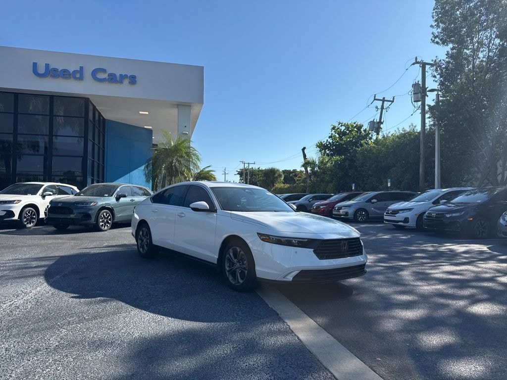 Certified 2024 Honda Accord Hybrid EX-L Sedan