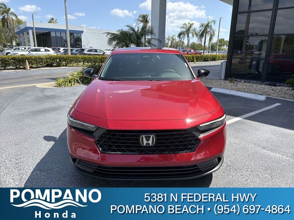 New 2025 Honda Accord Hybrid Sport-L Sedan