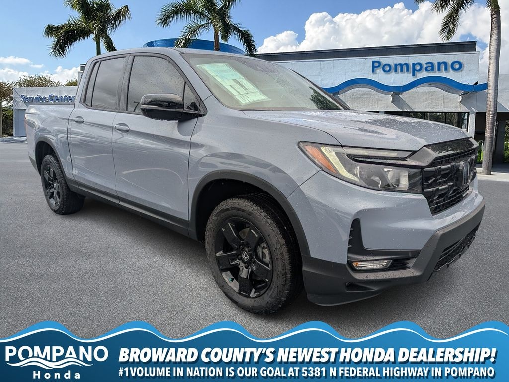 New 2025 Honda Ridgeline Black Edition Truck
