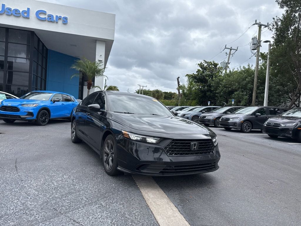 Used 2024 Honda Accord Hybrid EX-L Sedan